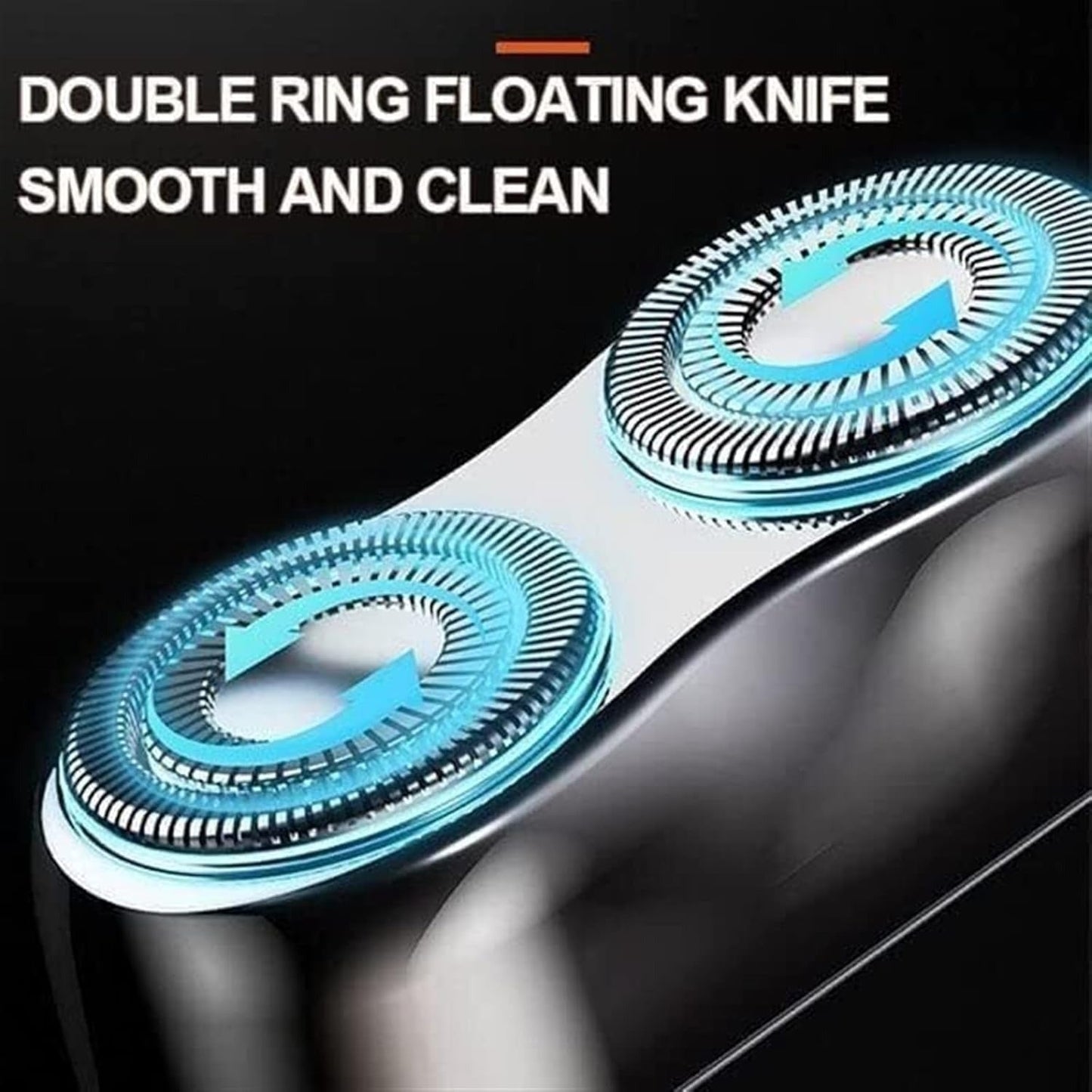 Mini Shavers for Men, Washable Double Head